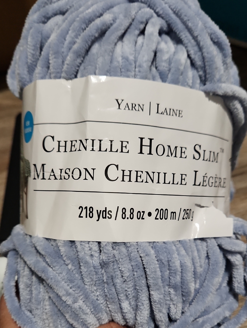 Loop & Threads Chenille Home Slim Chenille Yarn - CHS14 SKYWAY